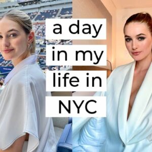 A Day in my Life in NYC // US Open + Fashion Week Party