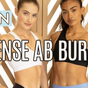 6 MIN AB BURNER Model Workout | Tighten your core and slim your waist with Kelly Gale