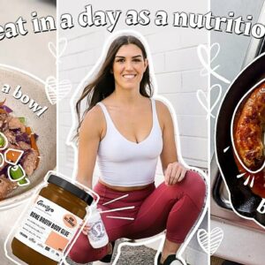 What I Eat In a Day as A CERTIFIED NUTRITION COACH! (2021)