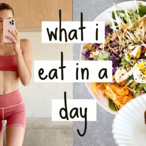 What I Eat in a Day to stay Fit | Healthy + Easy recipes at home