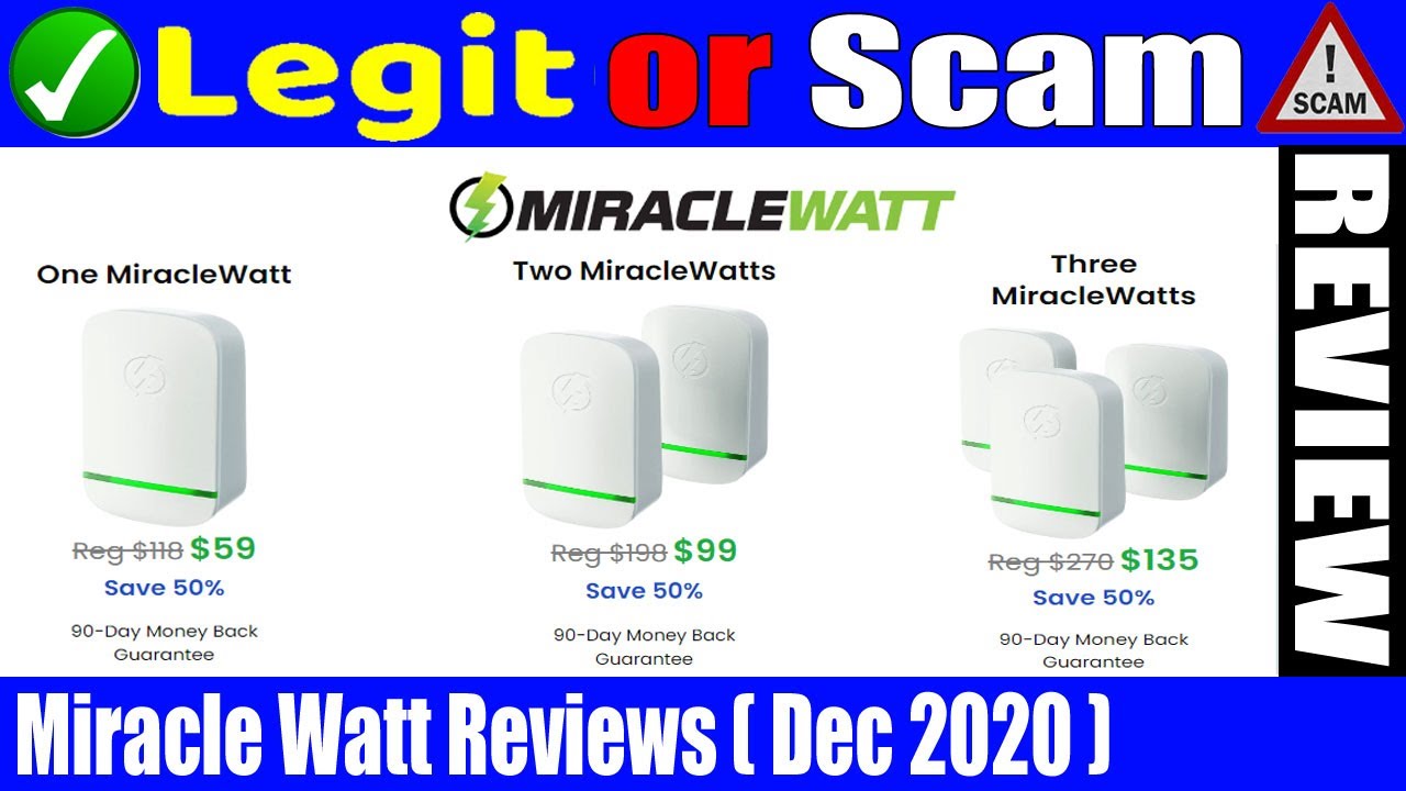 Miracle Watt Review