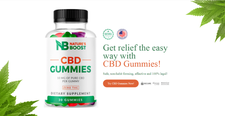 Natures Boost CBD Gummies - No Side Effects And 100% Organic Guaranteed!