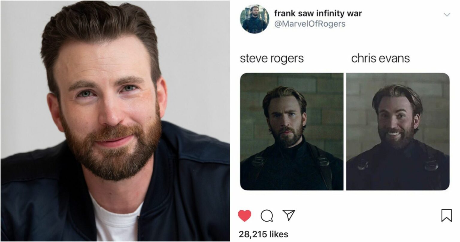 Chris Evans' Hilarious Laughing Meme Decoded